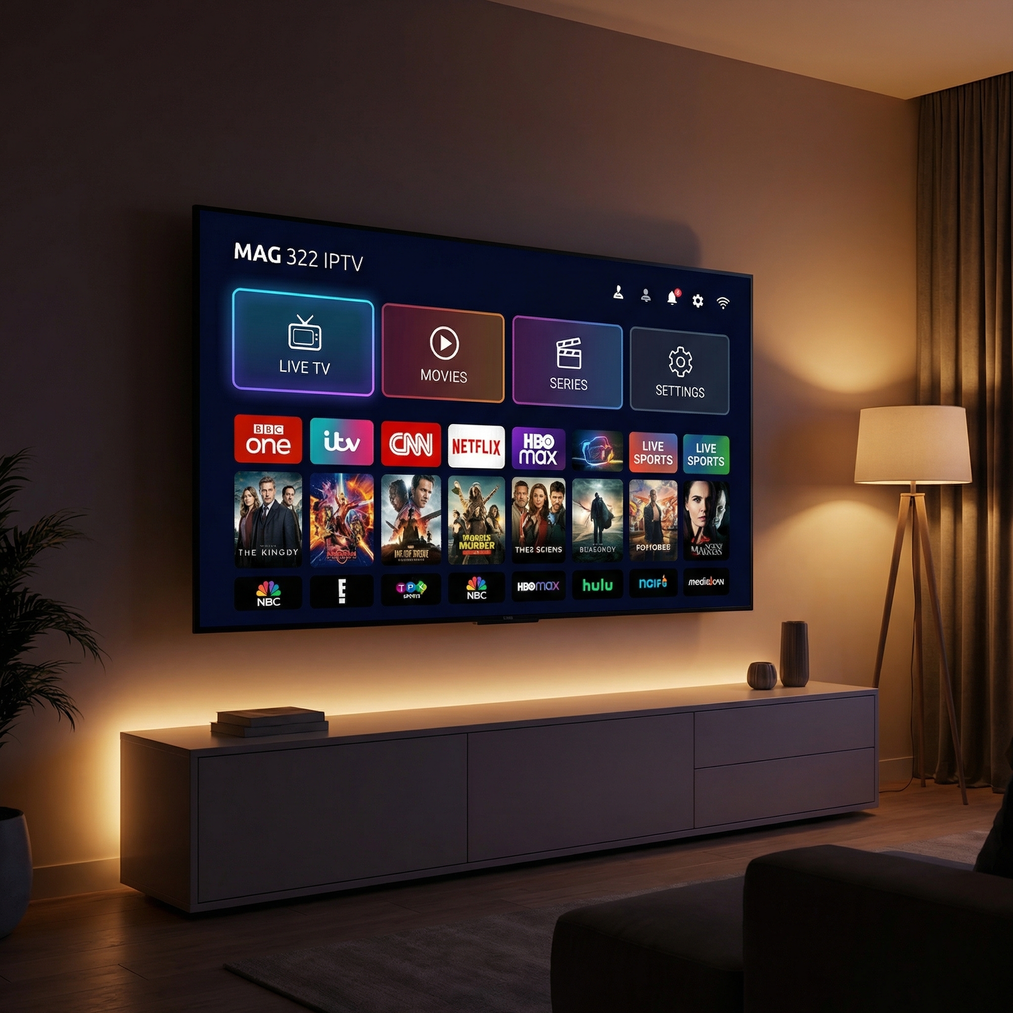 best iptv for mag 322